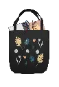 Tropical Leaf Women Handbag Set
