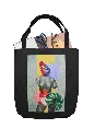 Terra Lips Abstract Women's Handbag Set 