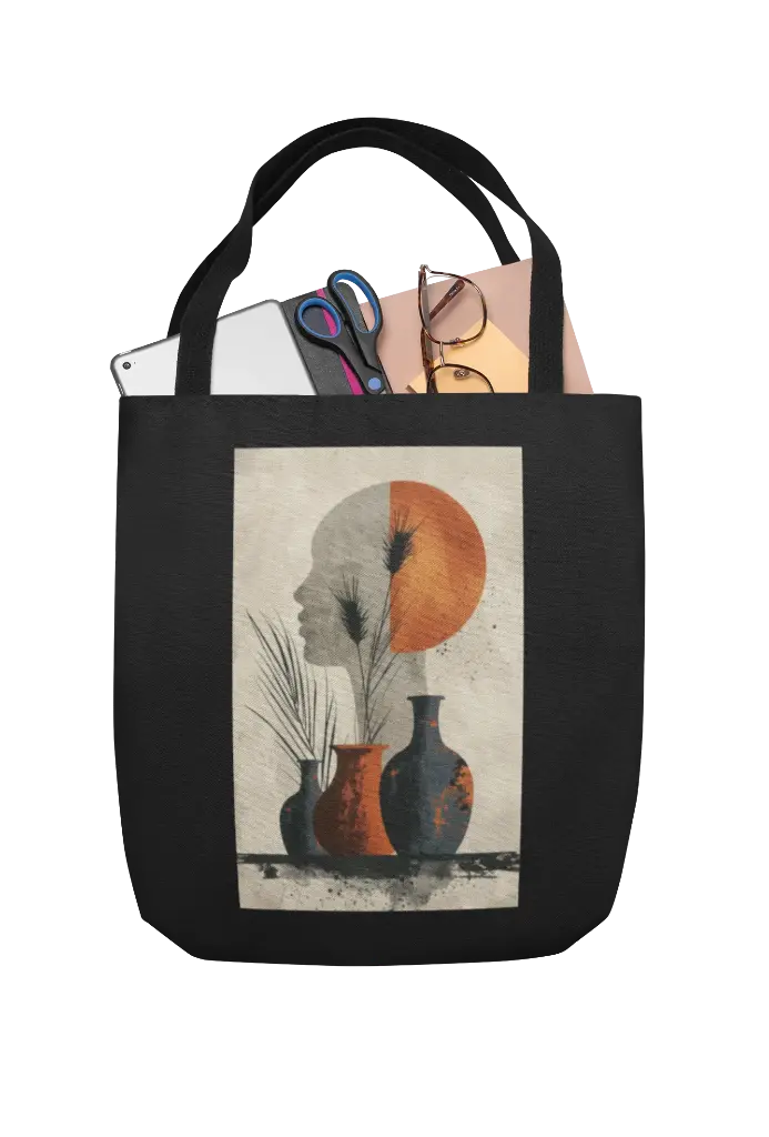 Terra Pots Abstract Women's Handbag Set