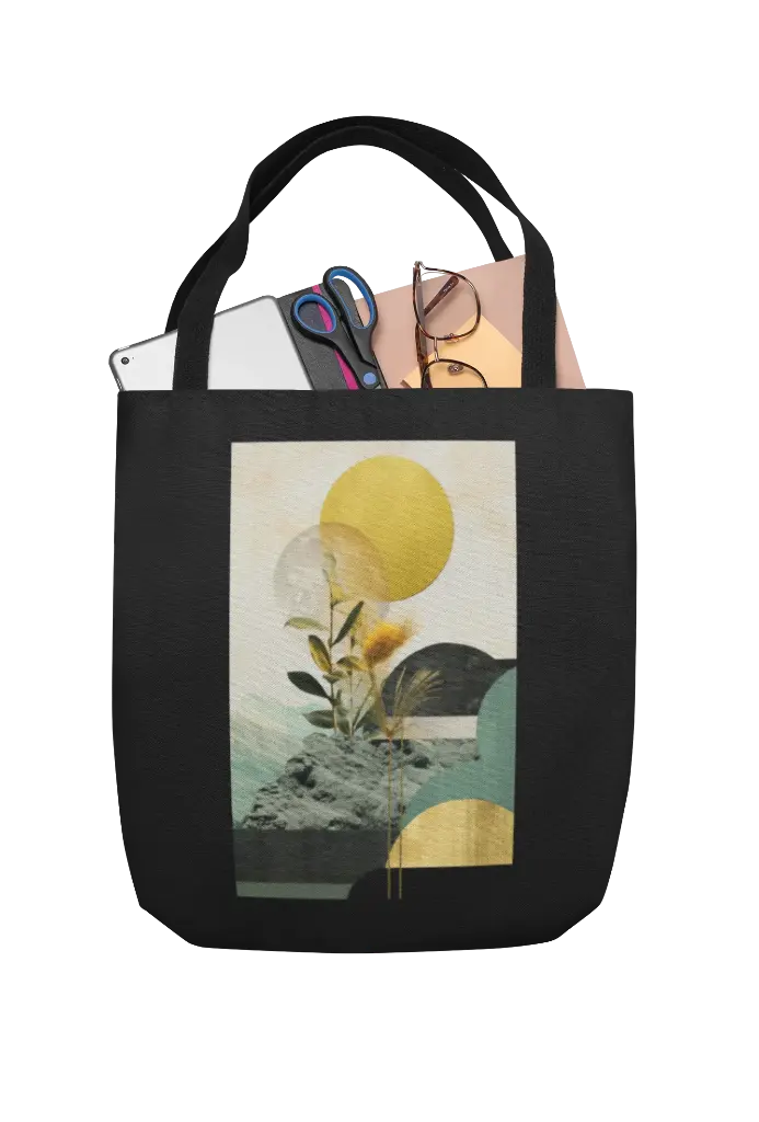 Terra Bird Abstract Women's Handbag Set