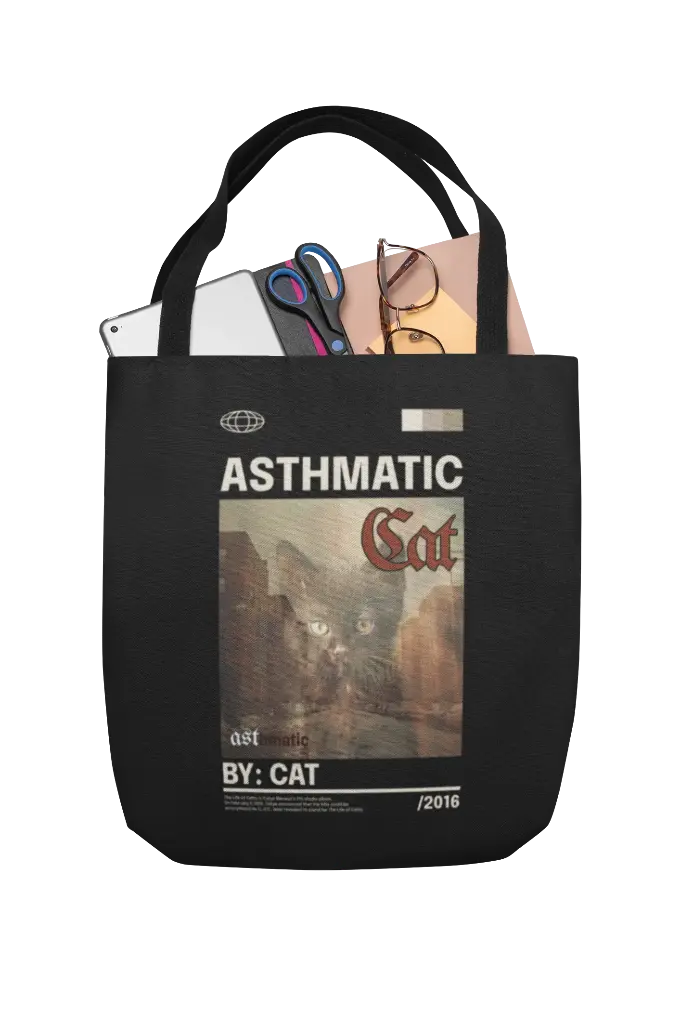 Asthmatic Cat Women's Handbag Set
