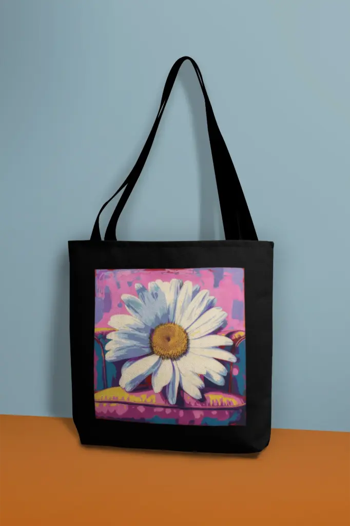 Daisy Flower Women Handbag Set