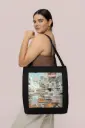 Cityscape Anime Women Handbag Set
