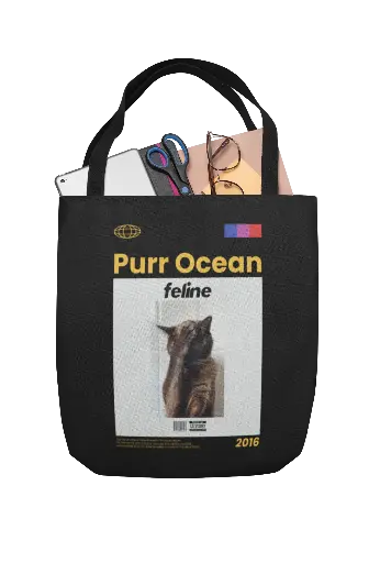 Feline Women's Handbag Set